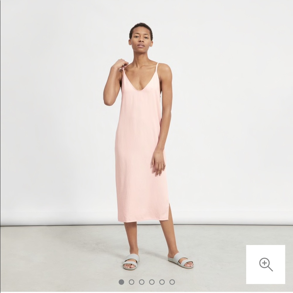 Everlane Japanese GoWeave Long Slip Dress, size 2